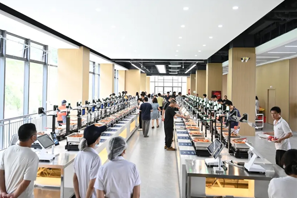 28圈中国智能二期食堂正式开业，就是这么有“饭”！